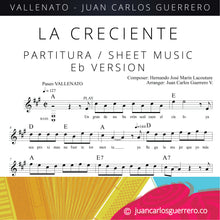 Load image into Gallery viewer, La Creciente - Partitura/Sheet Music