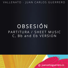 Cargar imagen en el visor de la galería, Obsesión - Partituras / Sheet Music