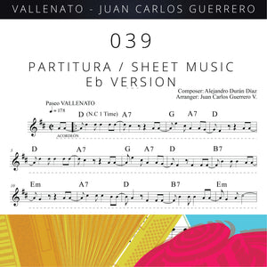 039 - Partitura/Sheet Music