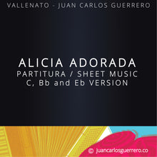 Cargar imagen en el visor de la galería, Alicia Adorada - Partitura/Sheet Music
