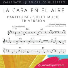 Cargar imagen en el visor de la galería, La Casa en el Aire - Partituras/Sheet Music
