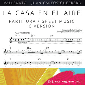 La Casa en el Aire - Partituras/Sheet Music