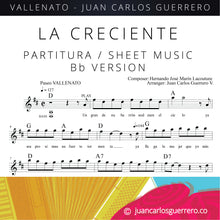 Cargar imagen en el visor de la galería, La Creciente - Partitura/Sheet Music
