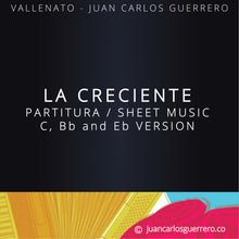 Cargar imagen en el visor de la galería, La Creciente - Partitura/Sheet Music
