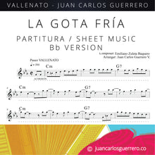 Cargar imagen en el visor de la galería, La Gota Fría - Partituras / Sheet Music

