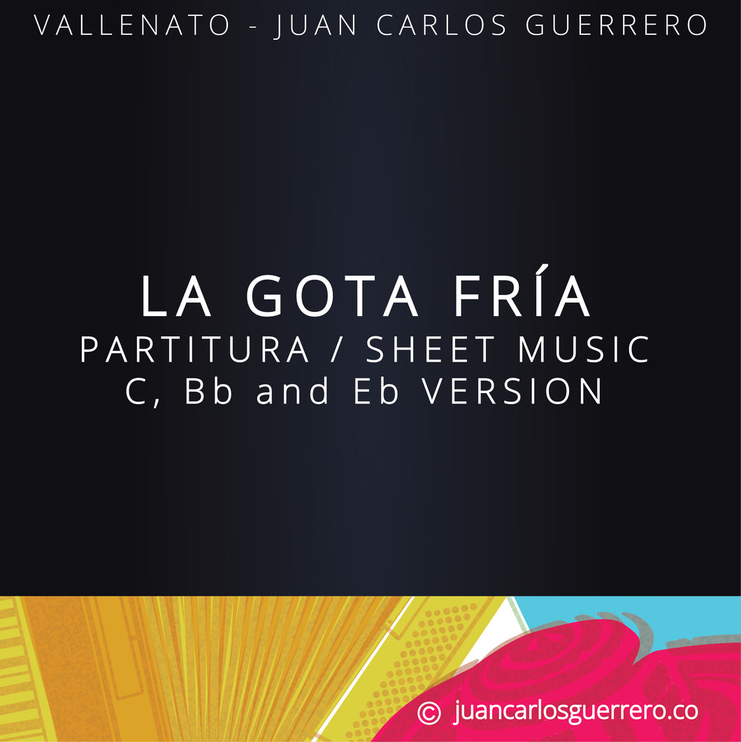 La Gota Fría - Partituras / Sheet Music