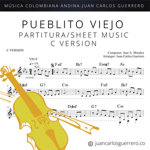 Pueblito Viejo - Partituras/Sheet Music