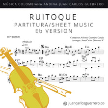 Cargar imagen en el visor de la galería, Ruitoque - Partitura/Sheet Music
