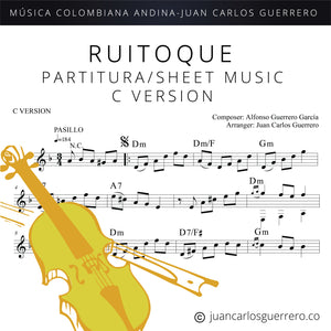 Ruitoque - Partitura/Sheet Music
