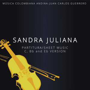 Sandra Juliana - Partitura/Sheet Music